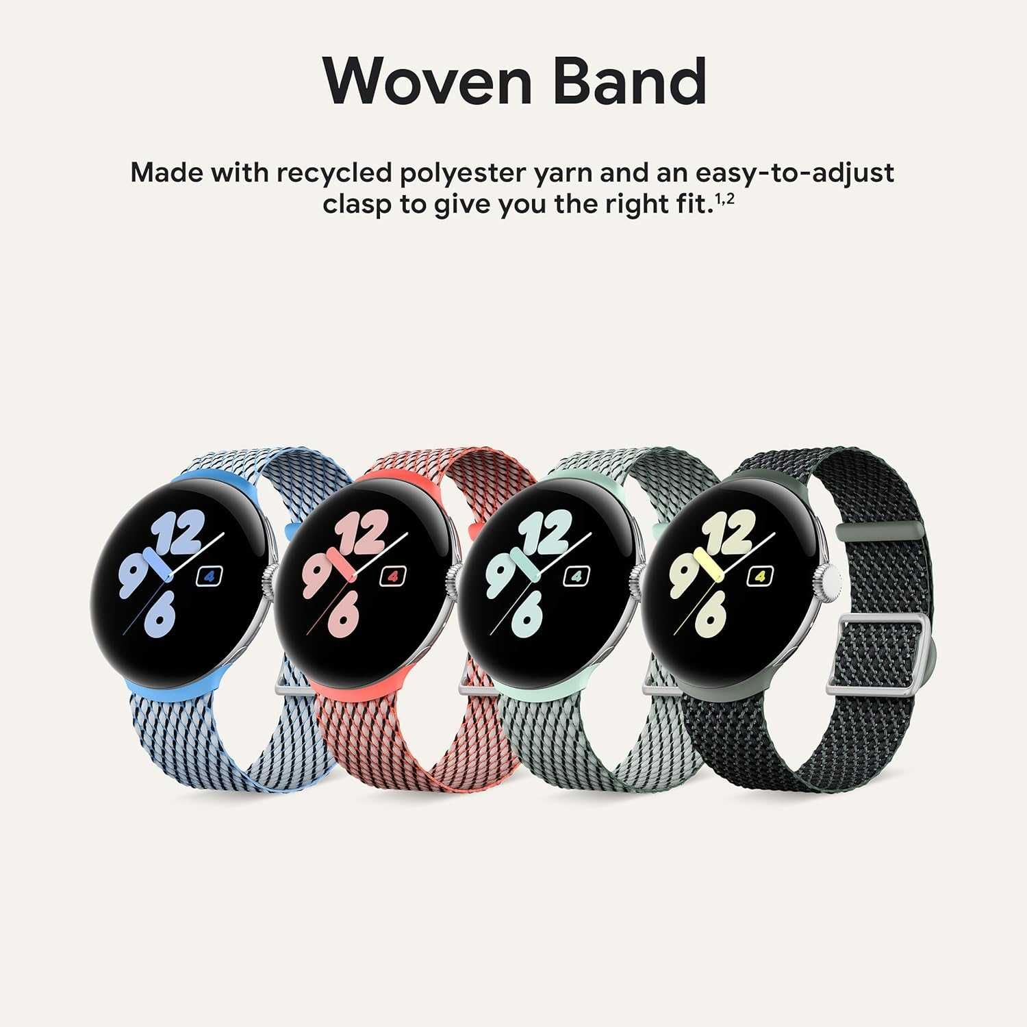 Оригінальні Google ремінці для Pixel Watch 1, 2, 3 (41mm) Магазин