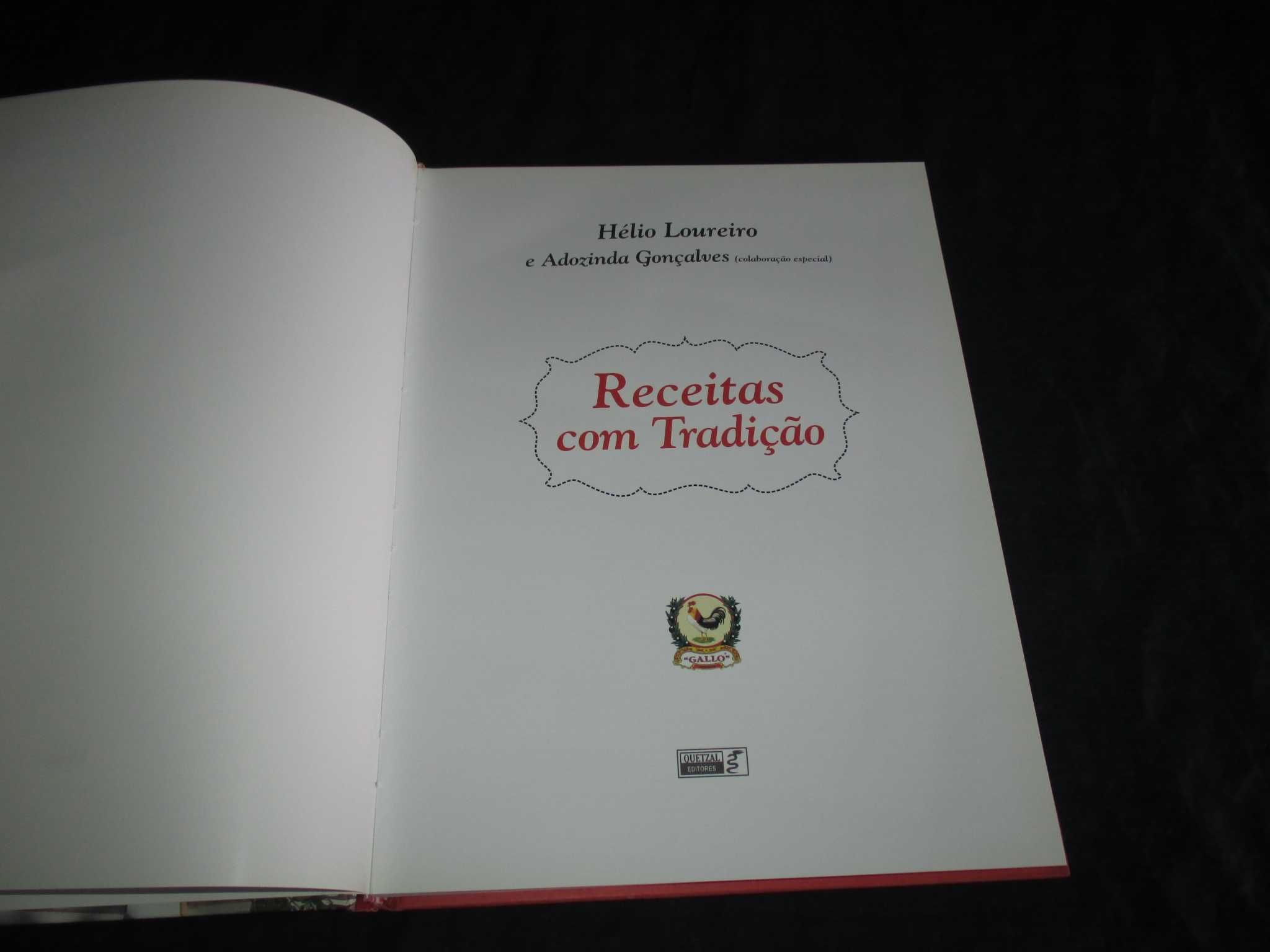 Livro Receitas com Tradição Hélio Loureiro