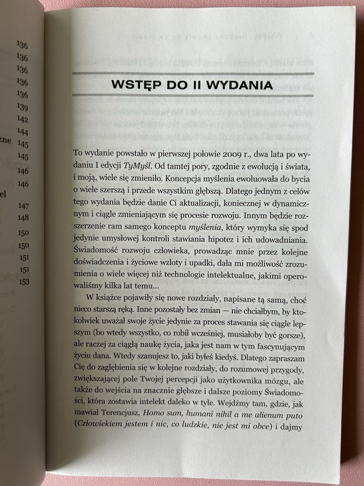 Książka Ty myśl Mateusz Grzesiak