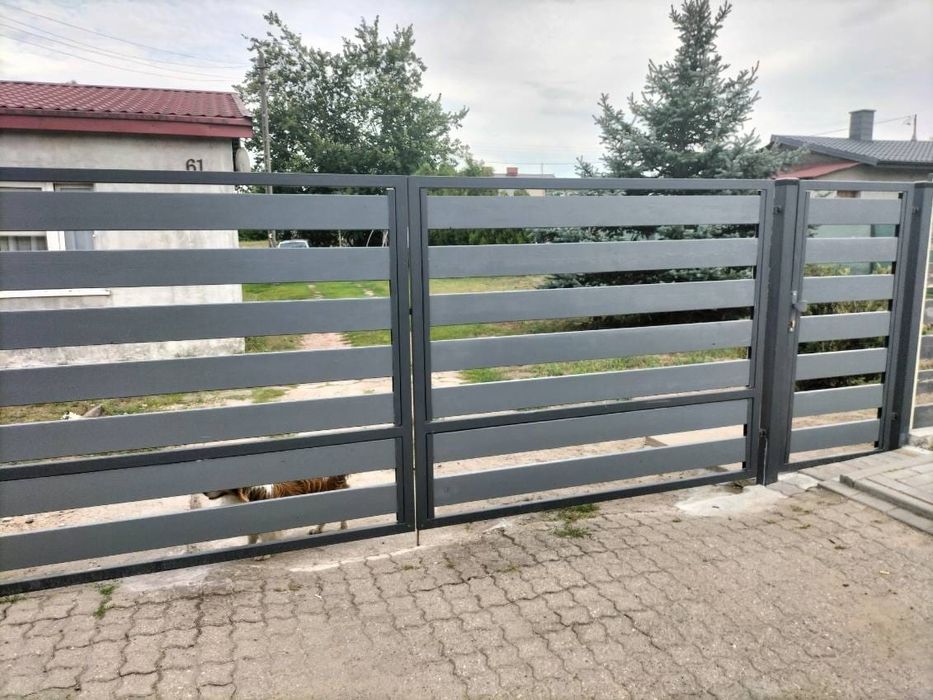 Brama z furtka nowe