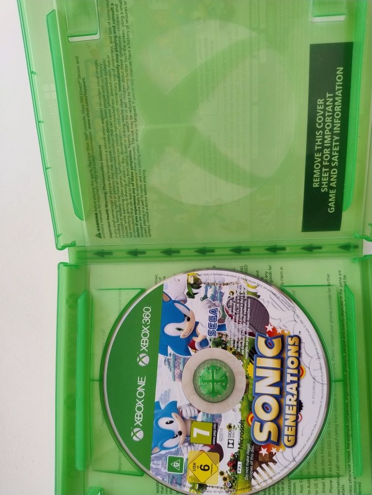 Gra sonic generations xbox 360/one