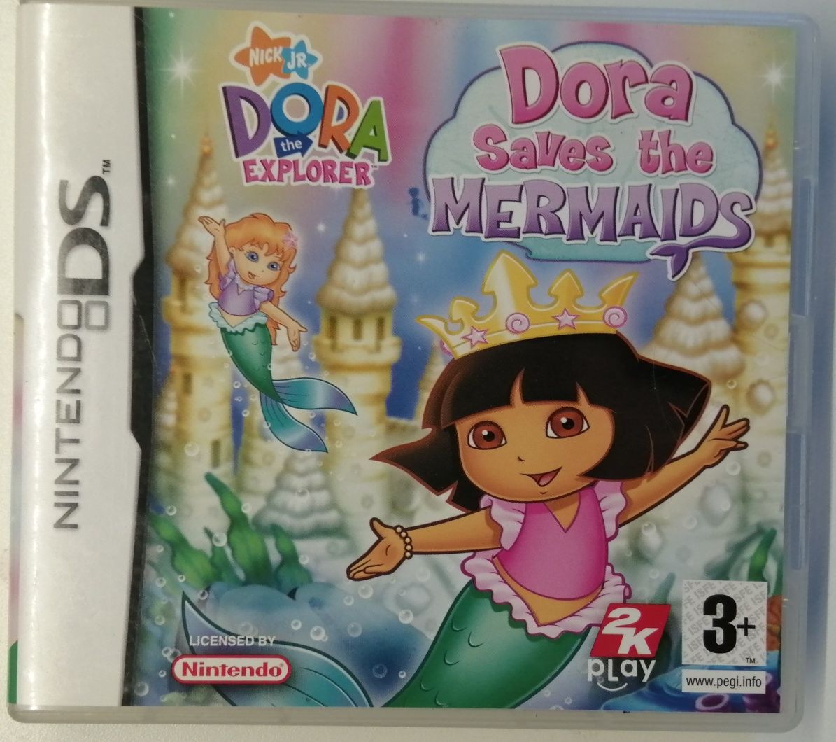 "Dora saves the Mermaids" gra Nintendo DS wersja angielska