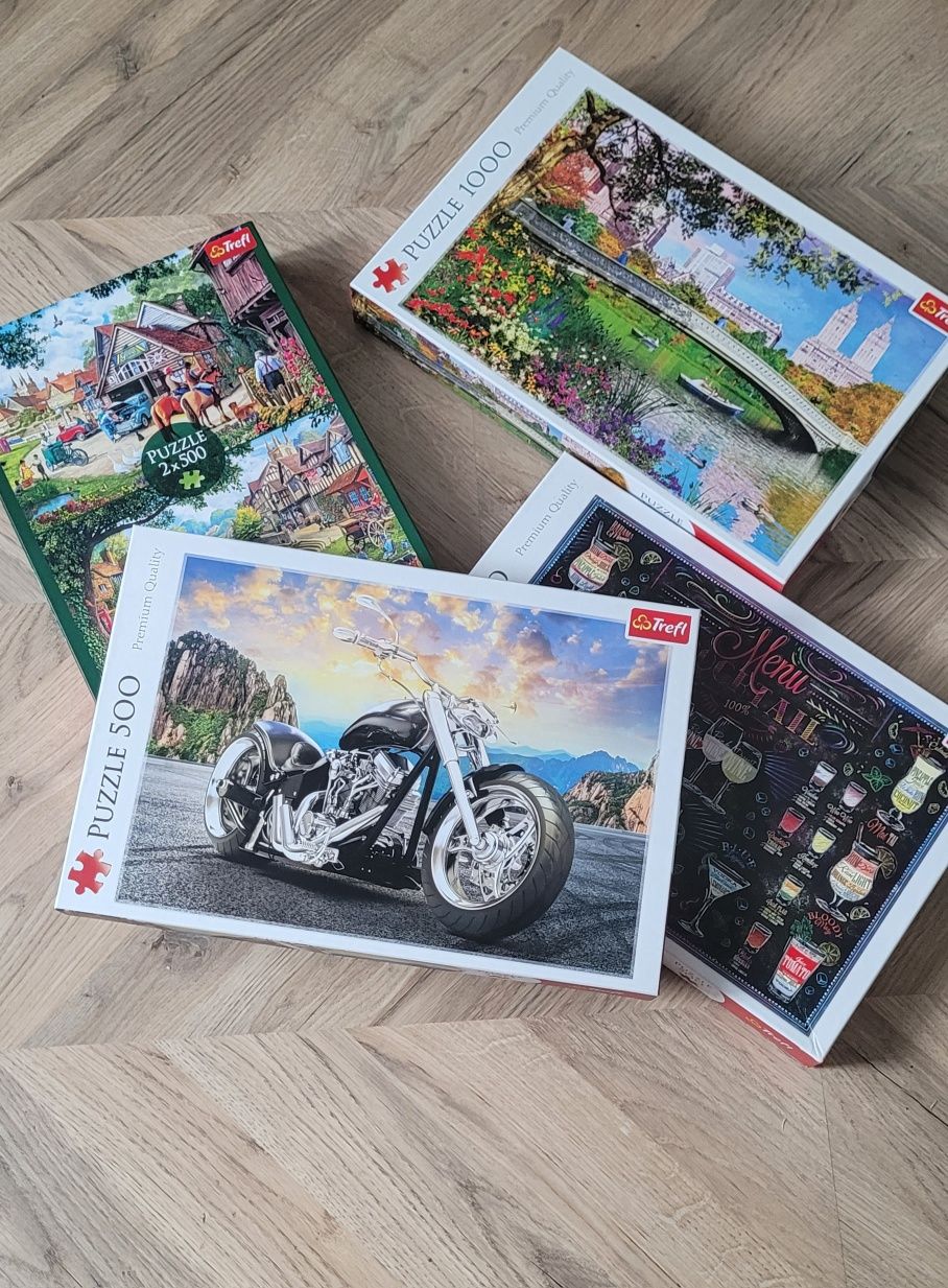 Puzzle trefl 5 wzorów