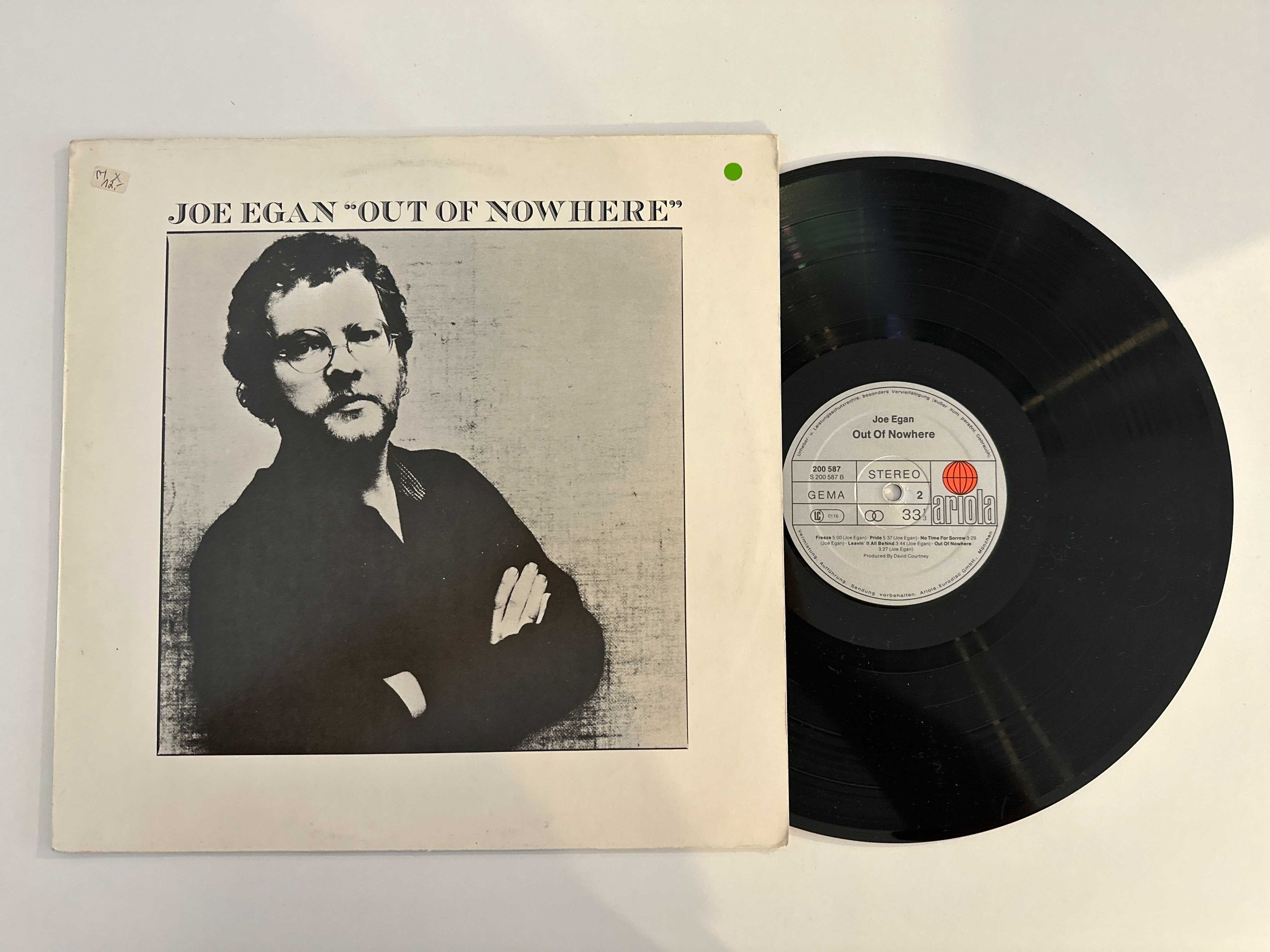 Joe Egan – Out Of Nowhere LP Winyl (A-126)