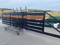 Brama przesuwna przęsło furtka ogrodzenia aluminiowe stalowe