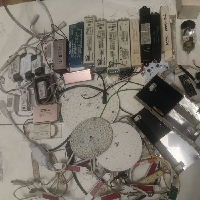 Лампочки з минулого, модулятор TERRA,електронний баланс