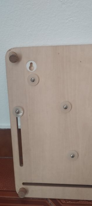 Quadrinho de madeira educativo