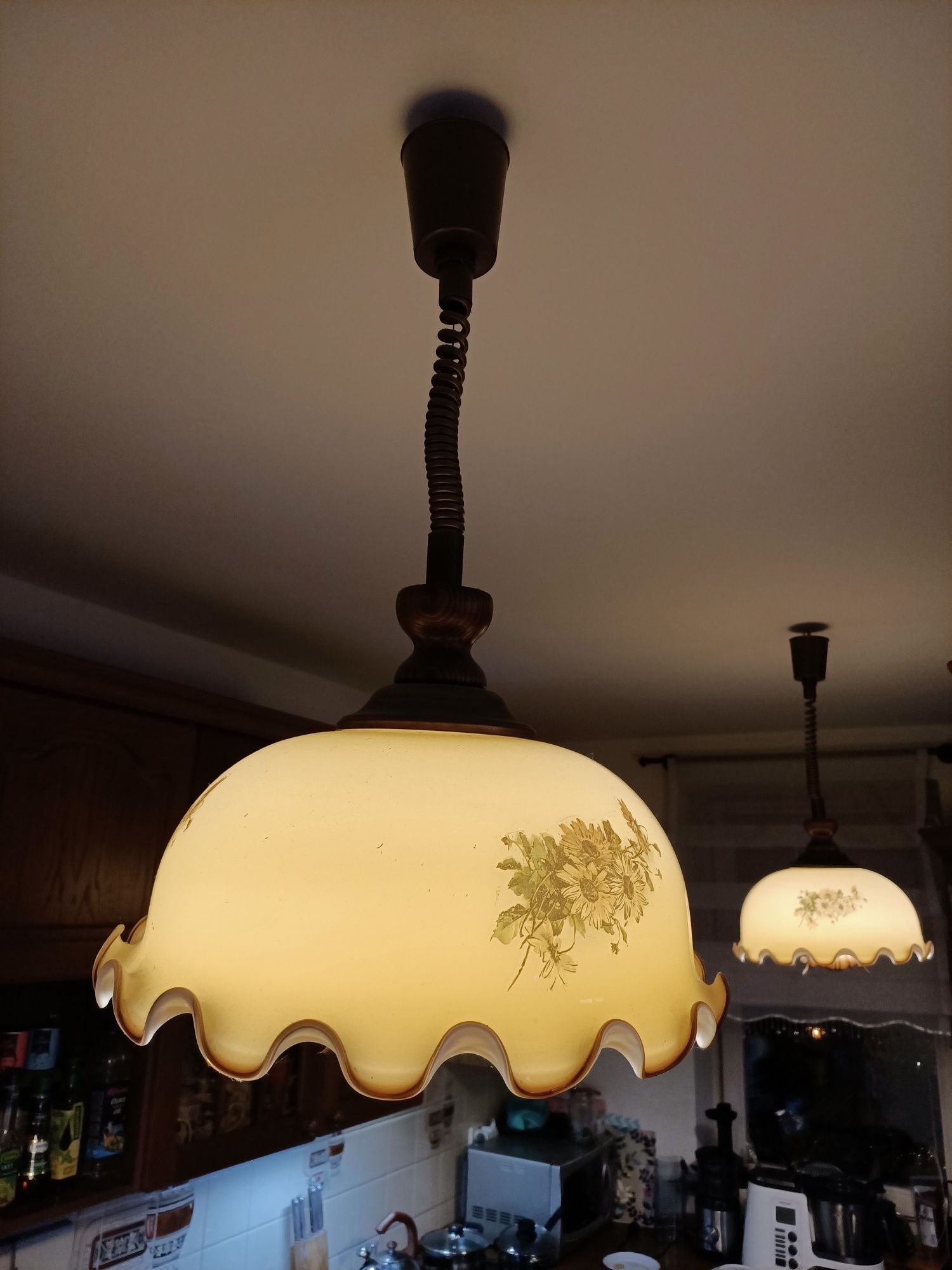 Komplet Lamp Salon Antyk