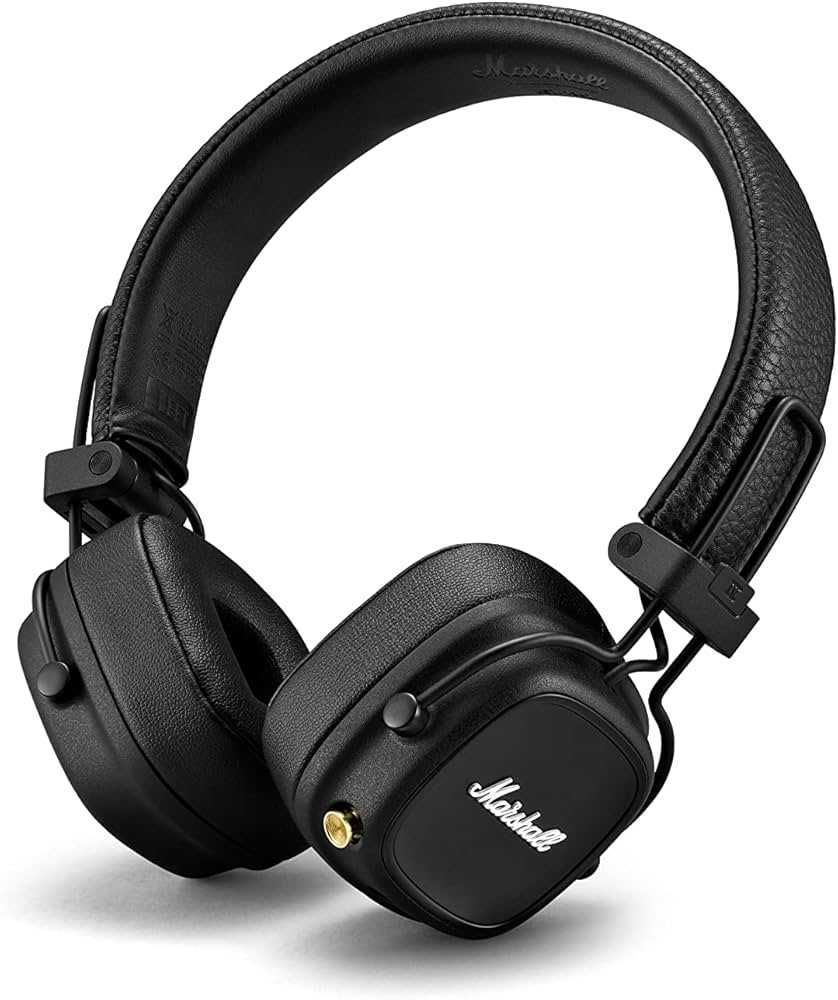 Навушнкики Marshall Major IV Bluetooth, Black - Кредит 0%