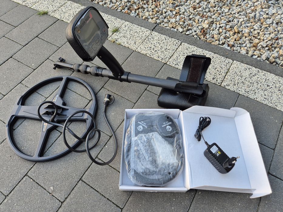 Wykrywacz metali Golden Mask 6 słuchawki WS 106 cewka 13"x11" Fighter