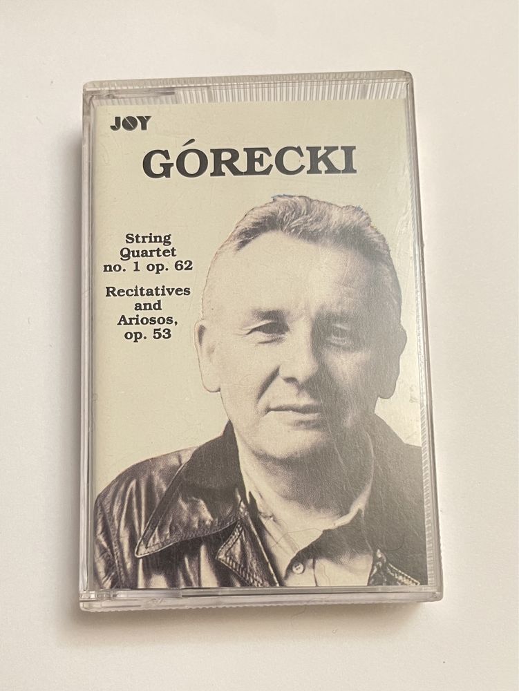 Henryk Mikołaj Górecki kaseta magnetofonowa audio JOY