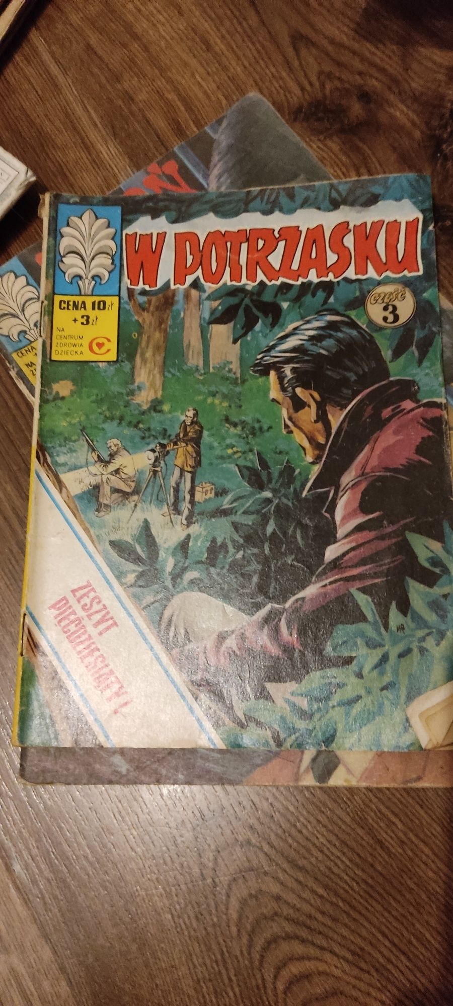 Komiks. W potrzasku. Kapitan żbik