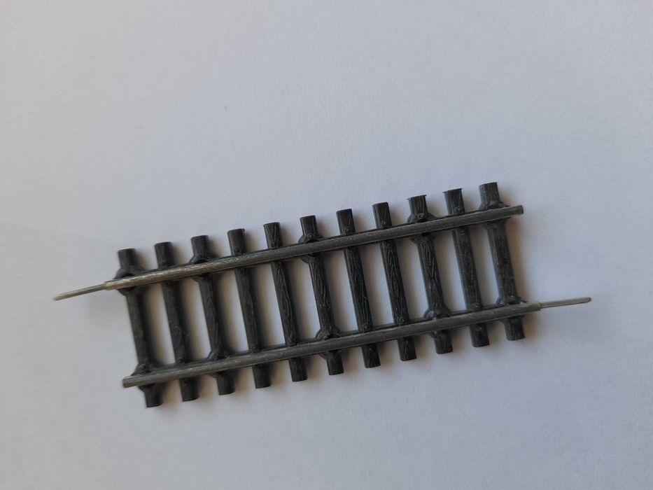 Kolejka TT – Tory krótkie proste o długości 57 mm - BTTB