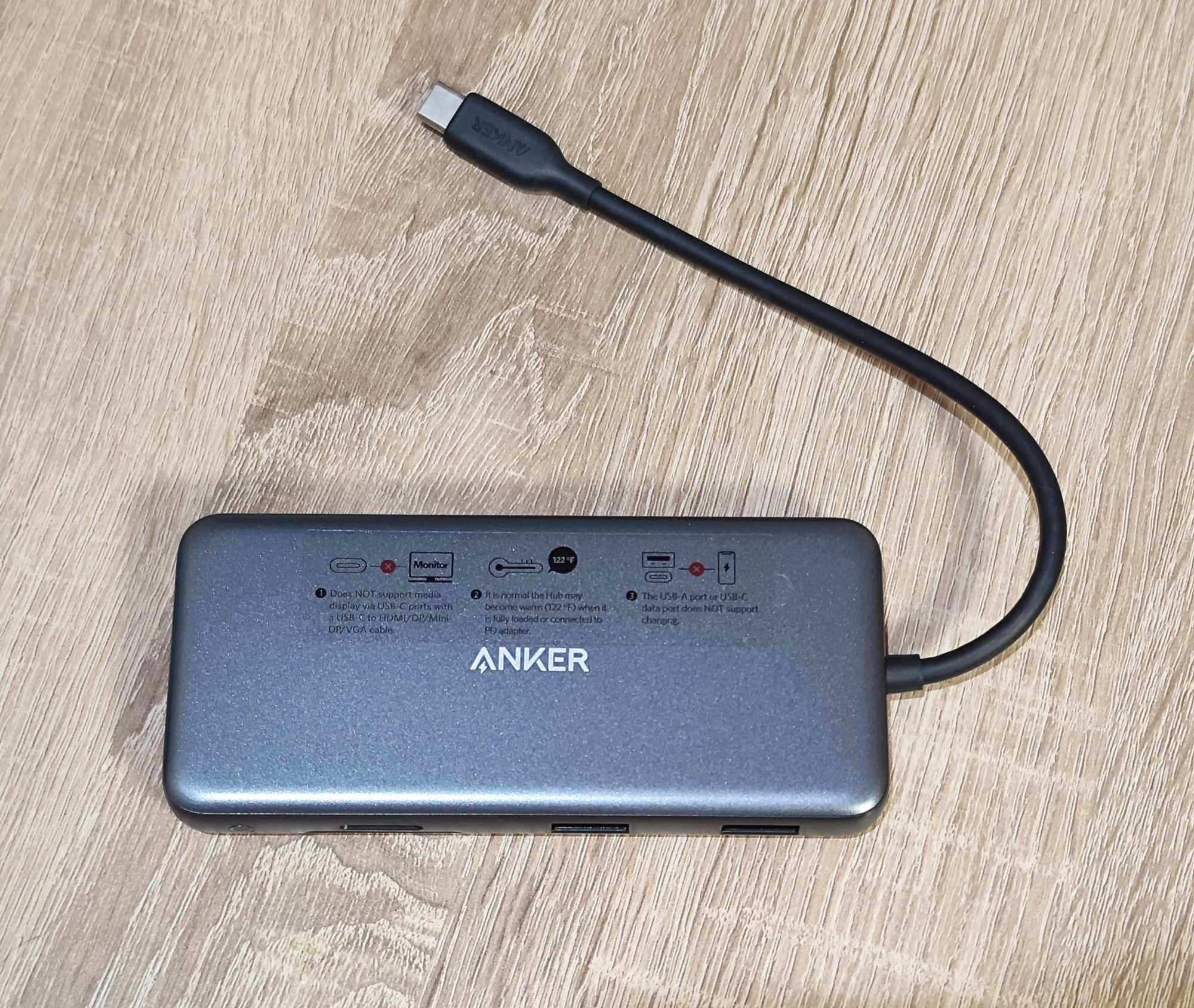 Anker PowerExpand 8-в-1 USB-C PD 10 Гбіт/с Media Hub (A8383)