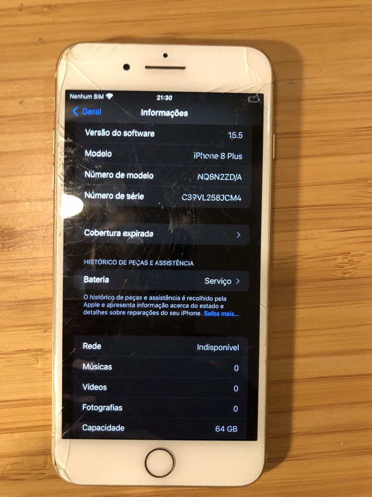 Iphone 8 plus 64 gb