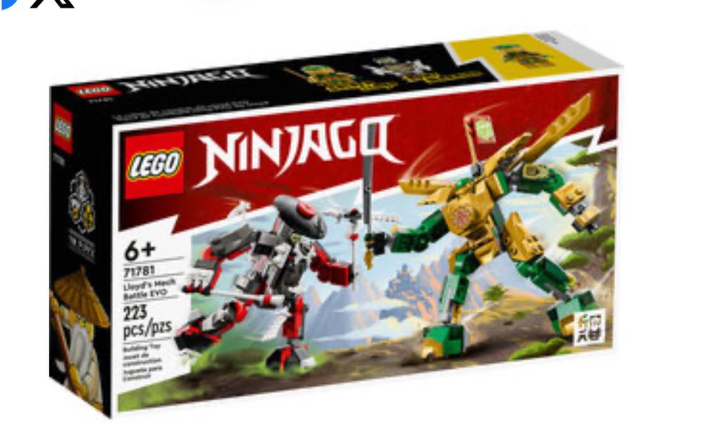 LEGO® 71781 Ninjago - Starcie Lloyda z Mechem EVO