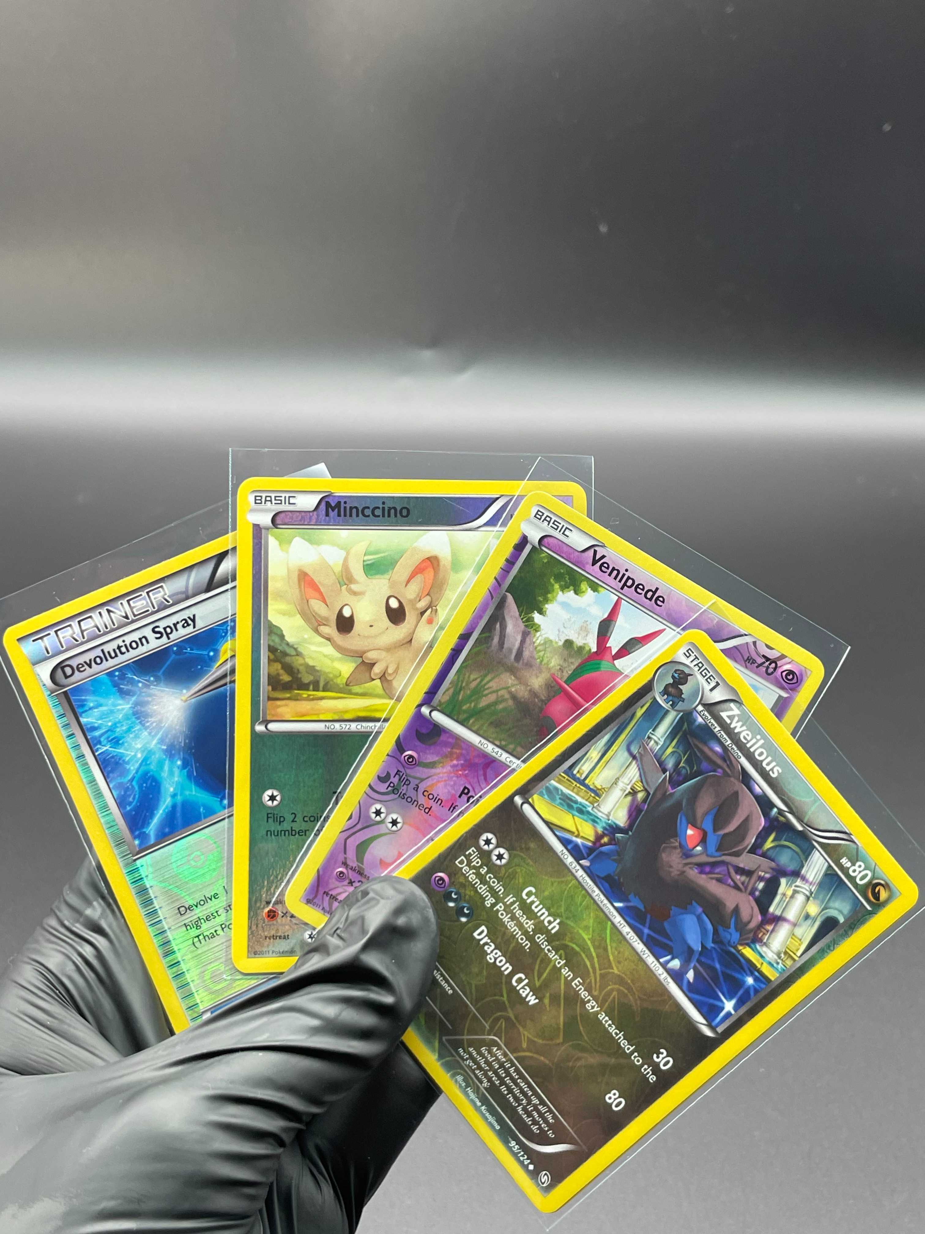 Holo + Reverse Holo Pack (5) (Black & White / Dragons Exalted) + Deck