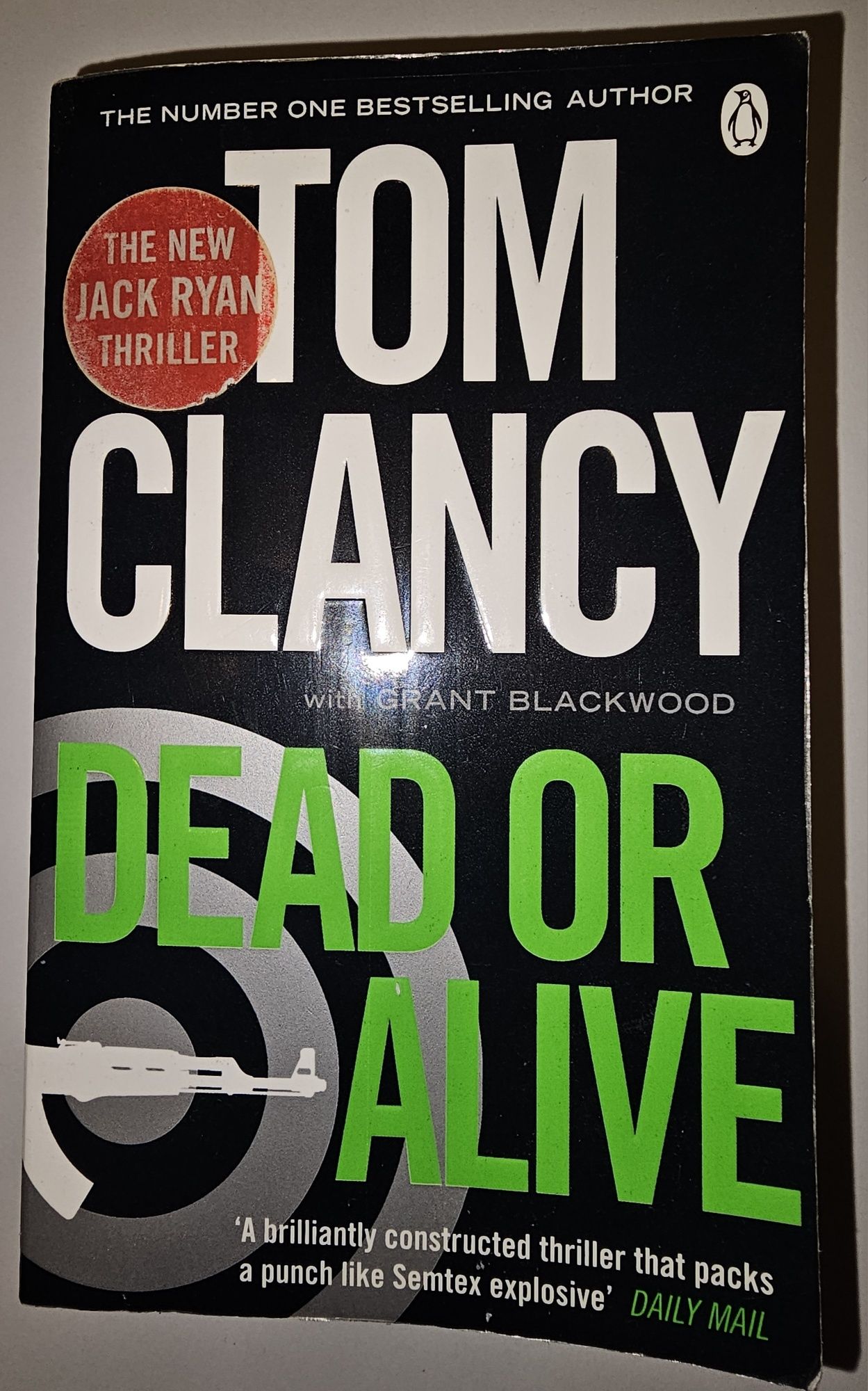 Dead or Alive Tom Clancy książka ANG EN