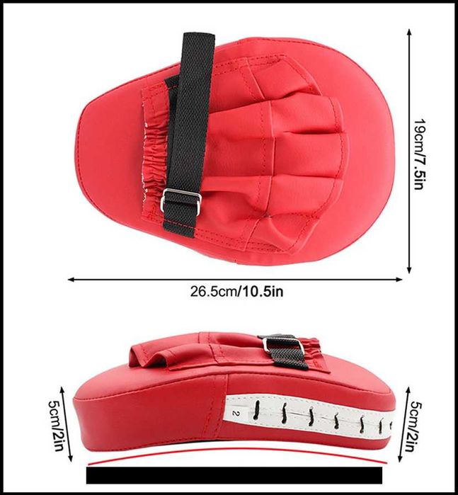 Tarcze Do Boksowania Bokserskie 2 Szt Łapki Pady Treningowe Mocne Nowe