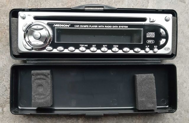 Medion MD 80907 Radioodtwarzacz samochodowy CD/MP3, Radio z RDS i ESP