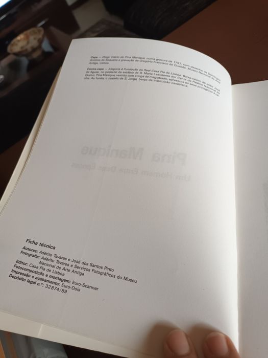 Pina Manique  interessante livro