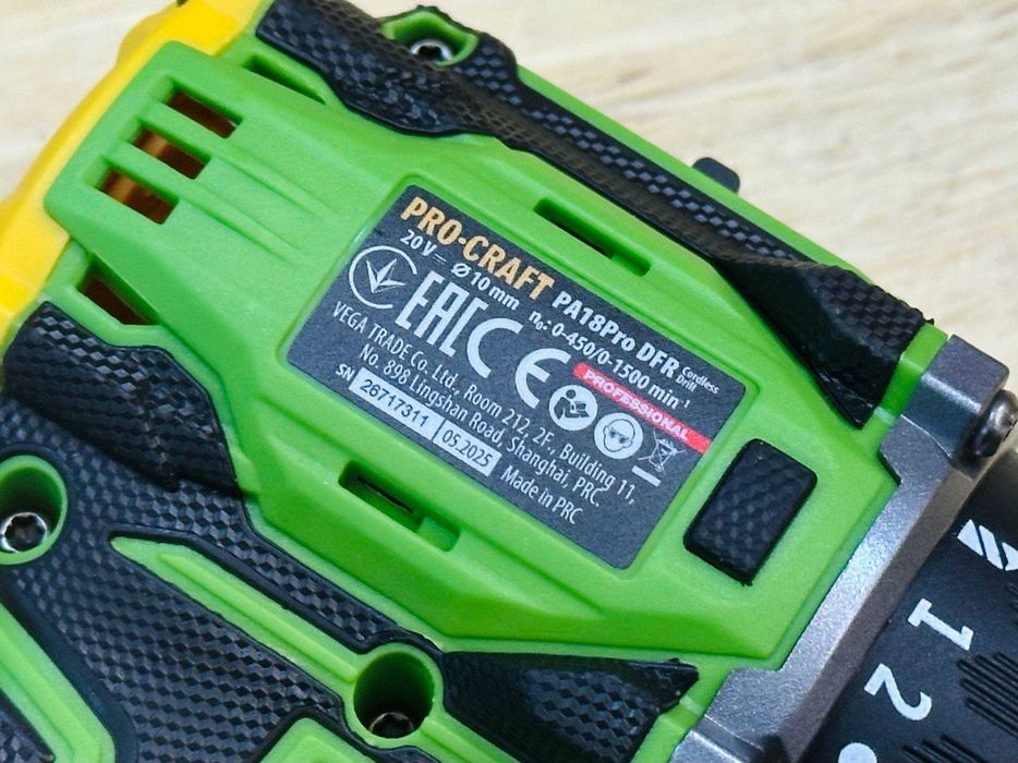 Шуруповерт Procraft  +Болгарка  Бесщеточные, +Акб и Зарядка + Гарантия