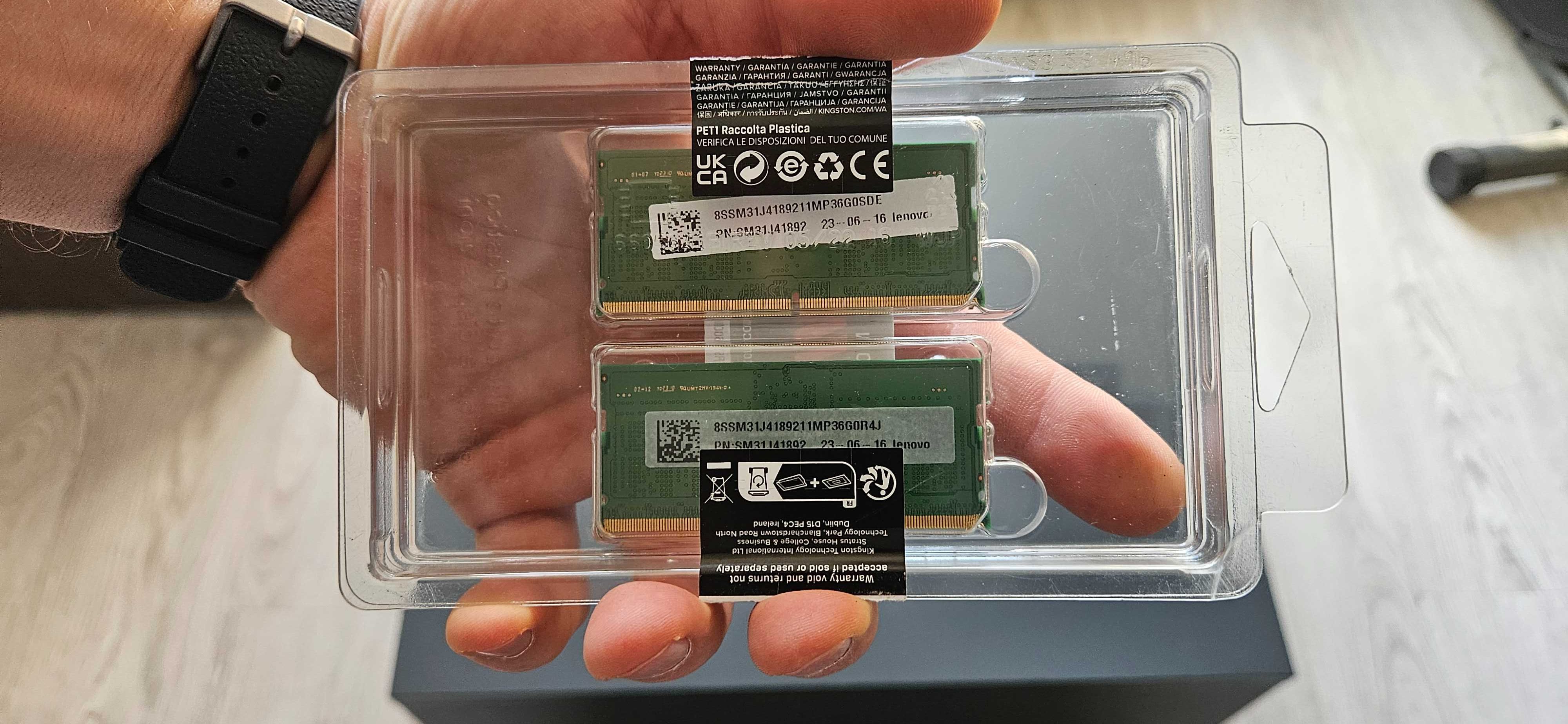 Pamięć RAM 16GB (2x8GB) DDR5 Samsung, SODIMM 5600