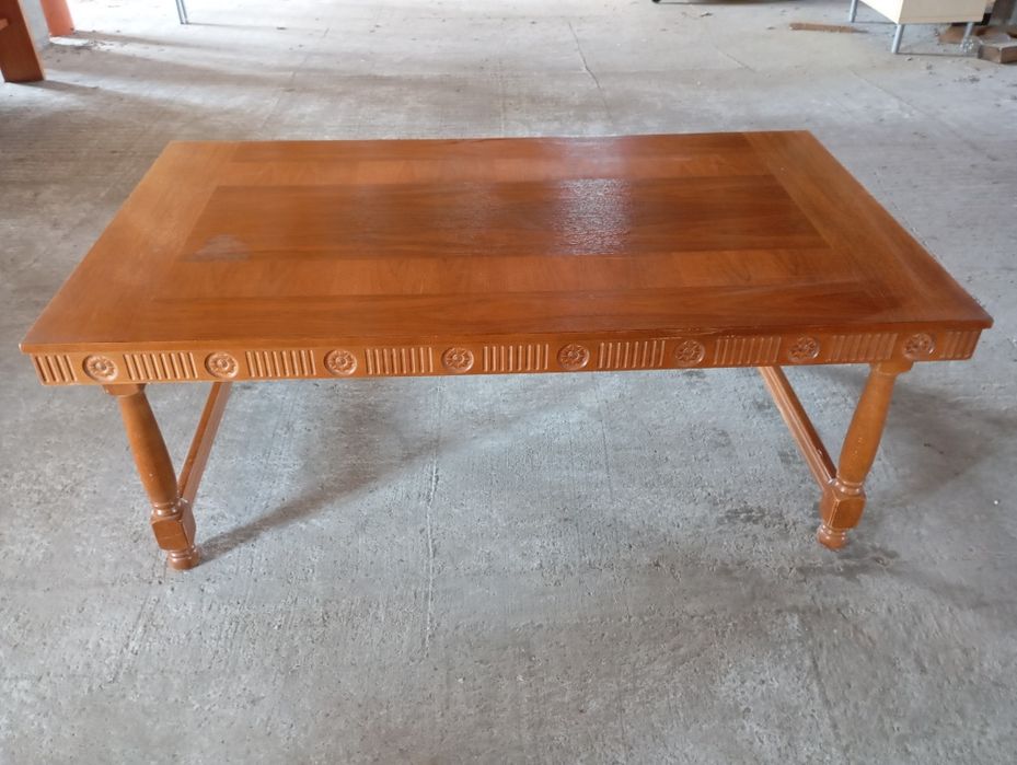 Dwie Ławy Stoliki Skandynawia lata 70te