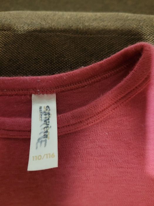 Bluzka zdługim rękawem merino wool 86 110 docieplająca warstwa