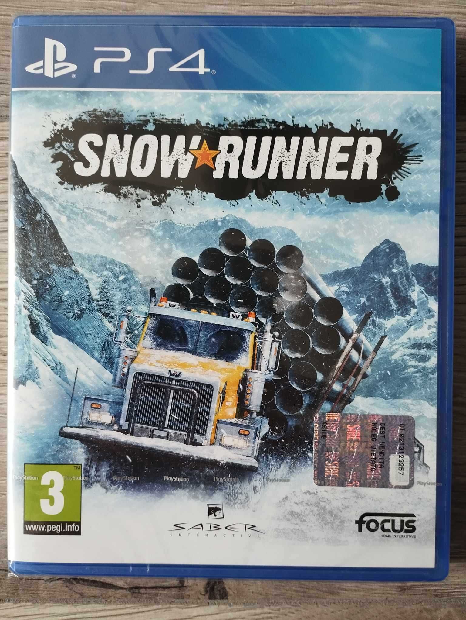 Nowa Gra Snow Runner PS4/PS5 Playstation