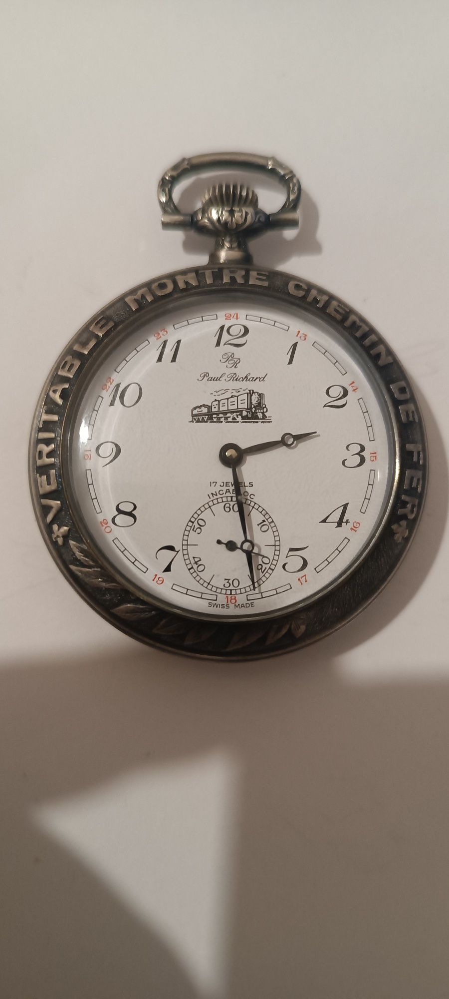 Paul Richard Veritable Montre Chemin De Fer