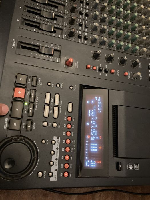 Mesa gravaçao 8 track Yamaha MD8