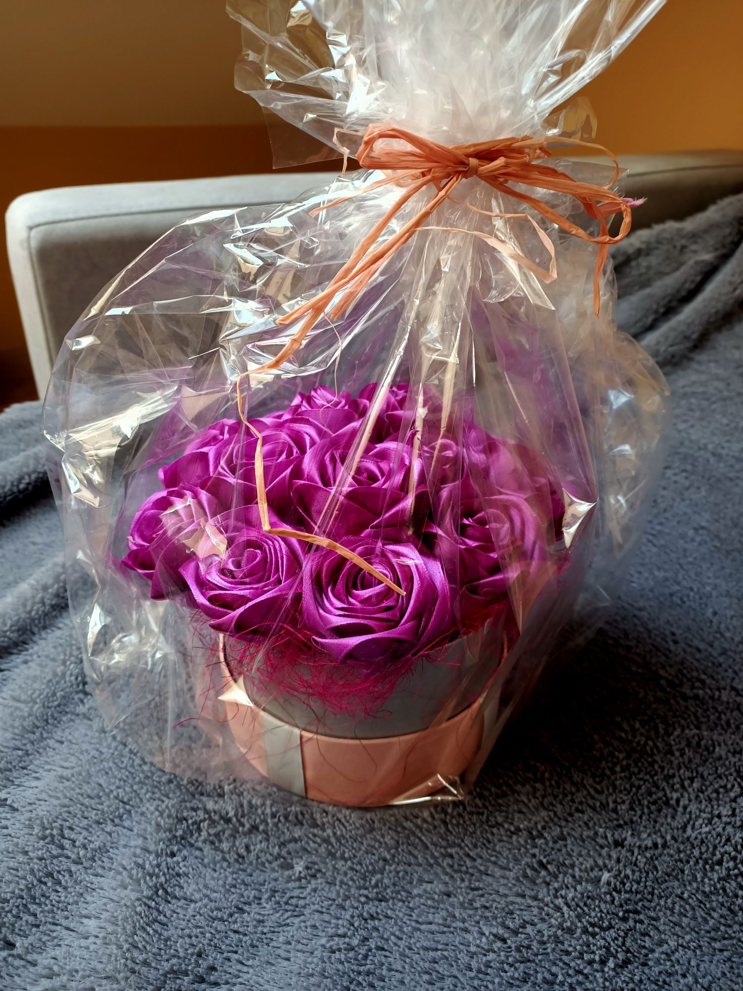 Flower box z róż