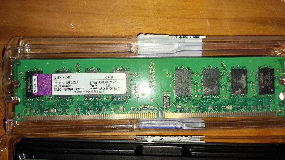 Várias Memória Ram DDR2 de 2GB para Desktop