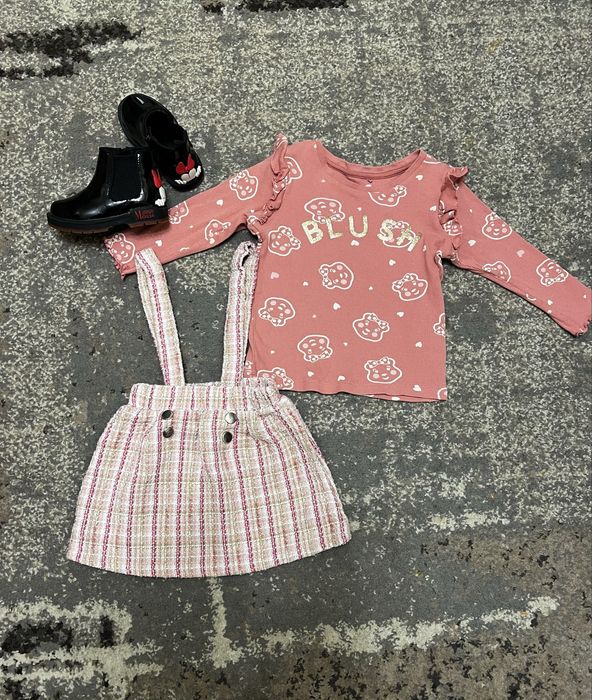 Костюм ромпер теплий 6-9