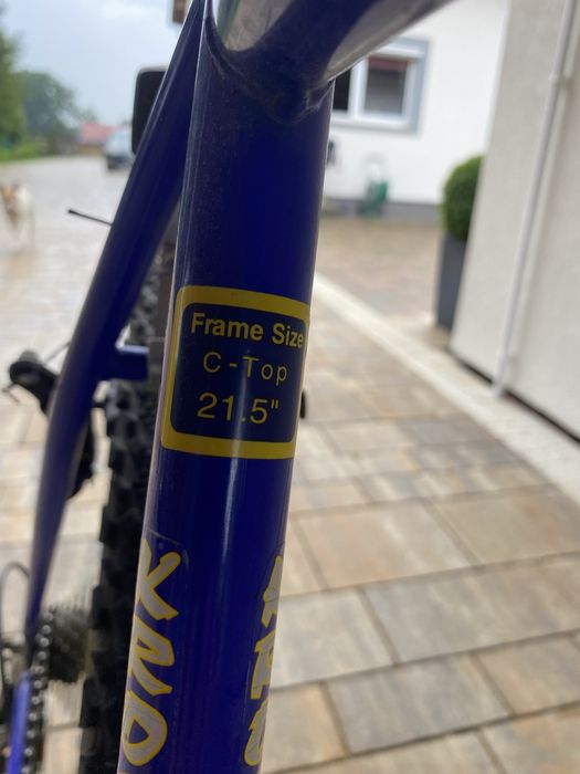 Rower rama 21,5 cala koła 26