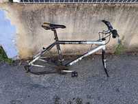 Quadro bicicleta alumínio