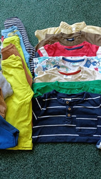 Paka ubrań dla chłopca na jesień rozmiar 98