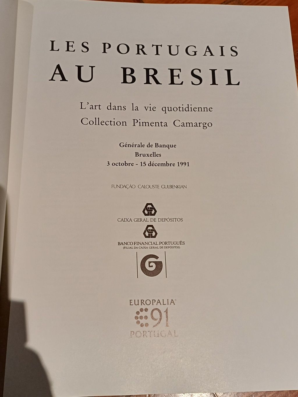 Livro Les Portugais au Bresil