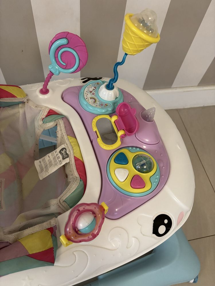 Smiki Baby Walker Chodzik jednorożec