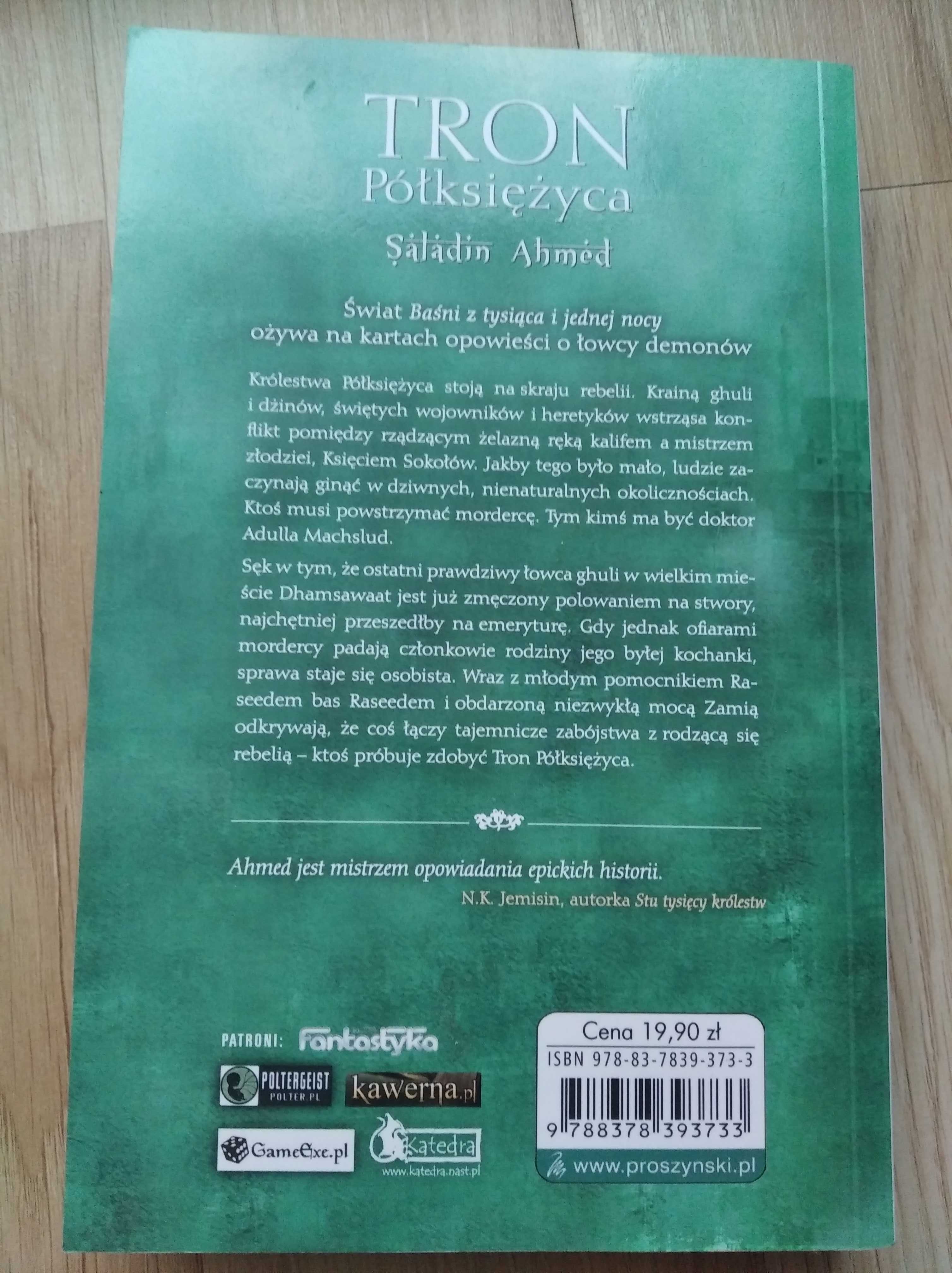 "Tron półksiężyca" Saladin Ahmed
