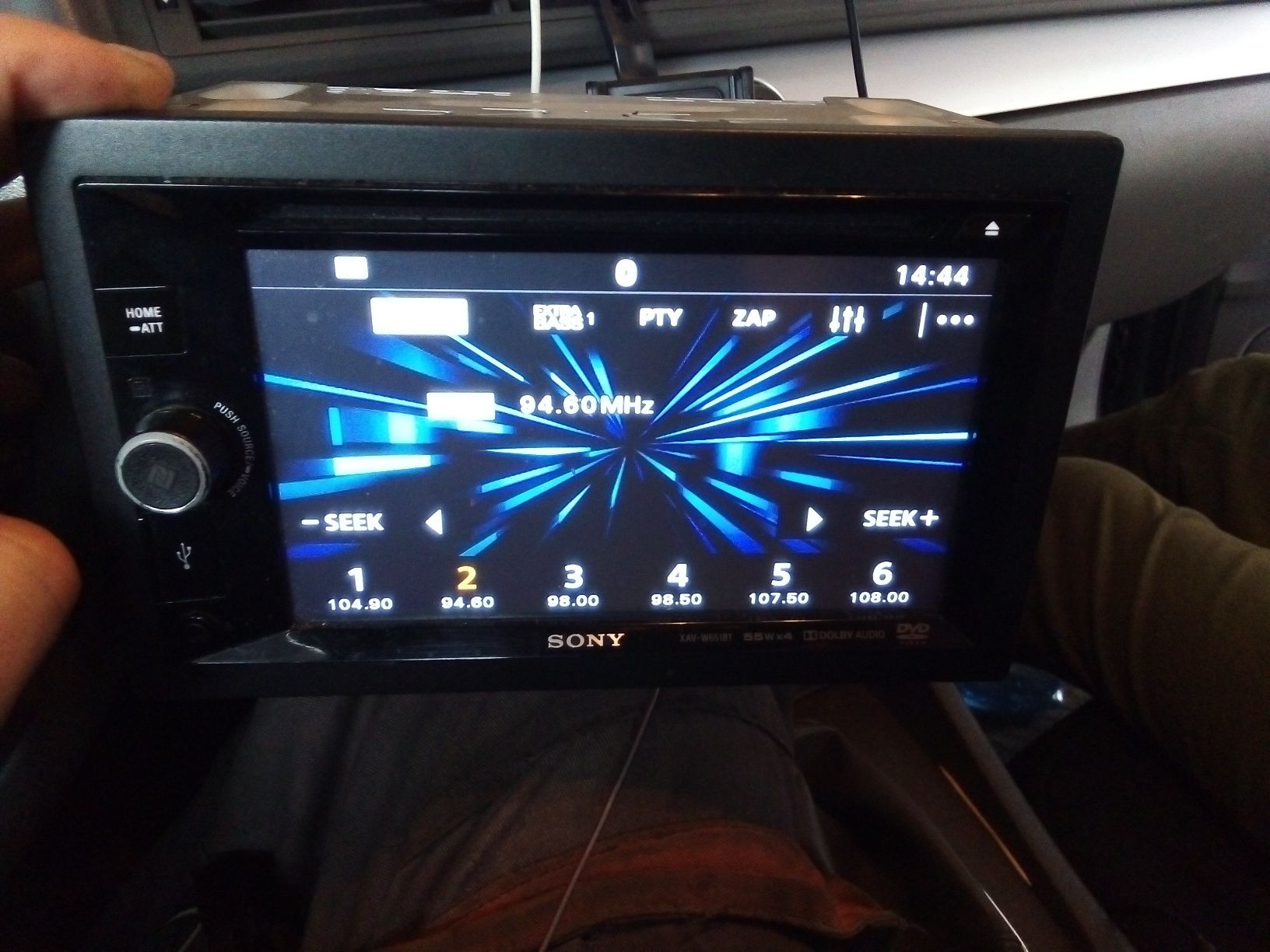 Radio samochodowe Sony XAV-W651BT Bluetooth USB 2-din duże okazja! Zob