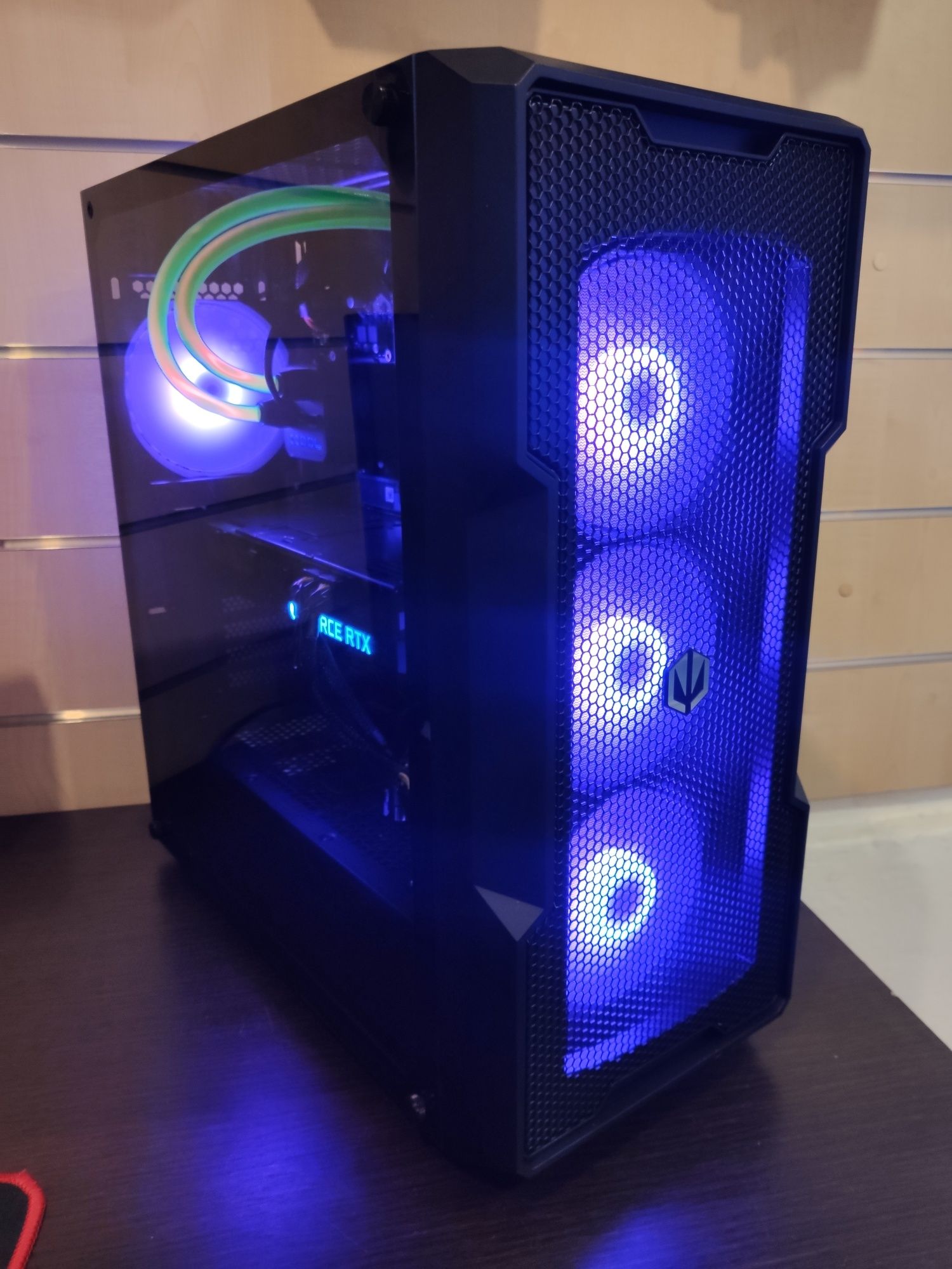 i9-13900K,LED Komputer do Gier,32 GB,RTX 4060,woda,SSD,Win 11