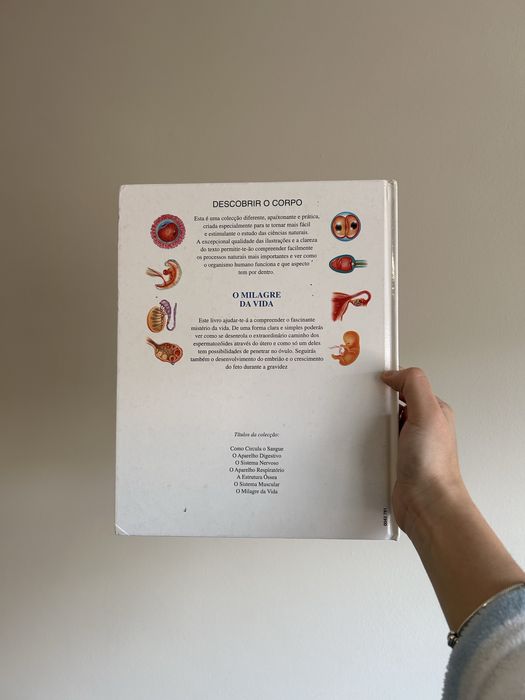 Livro O milagre da vida descobrir o corpo