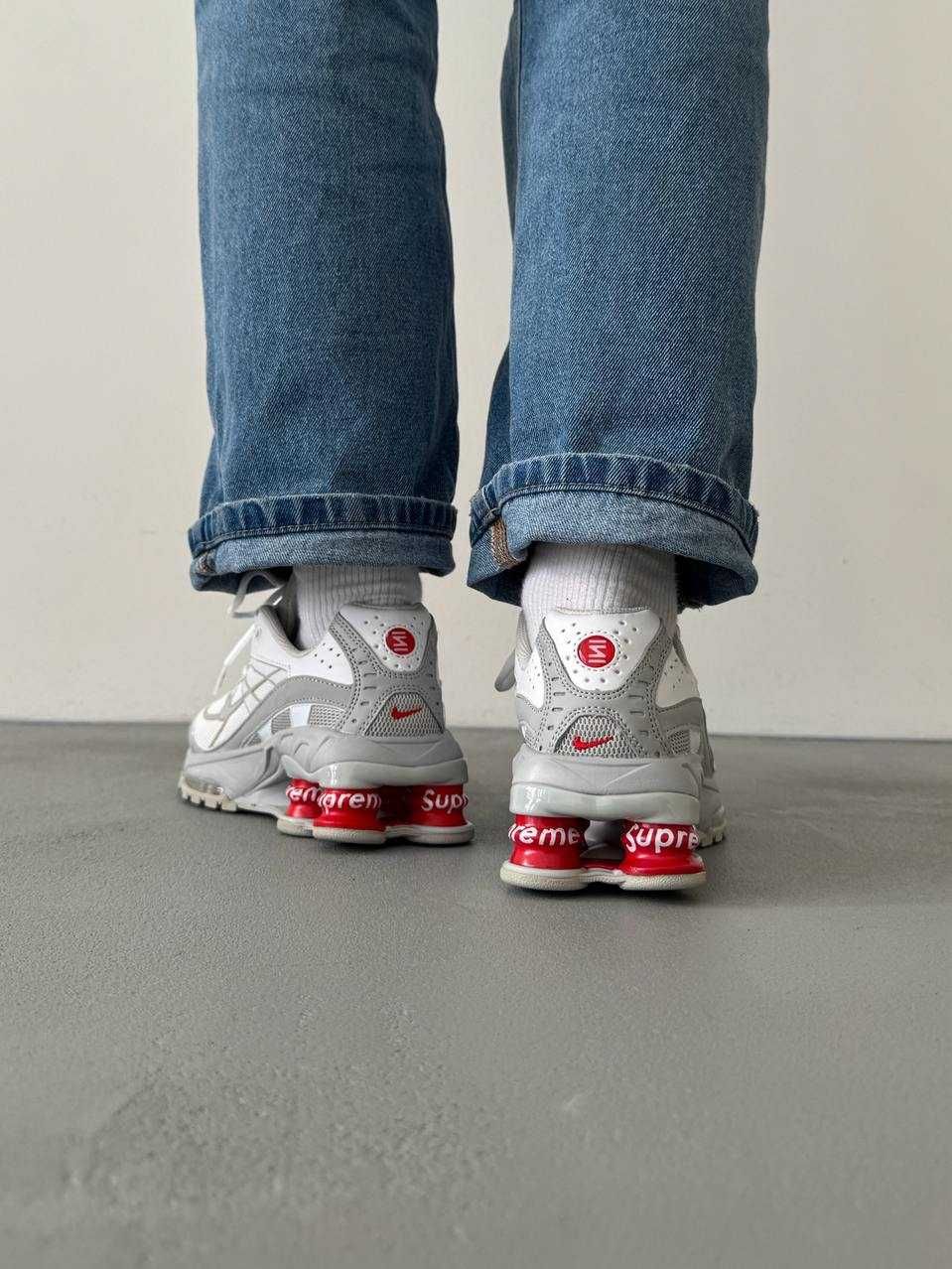 Nike Shox Ride 2 SP Supreme White Red