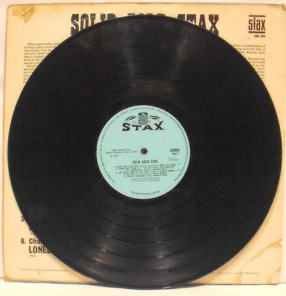 LP Jerry Lee Lewis, The Mar-Keys, Carla Thomas, -Stax Stax 12"