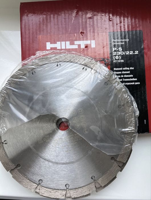 Алмазний диск P-S 230/22 HILTI Хілті
