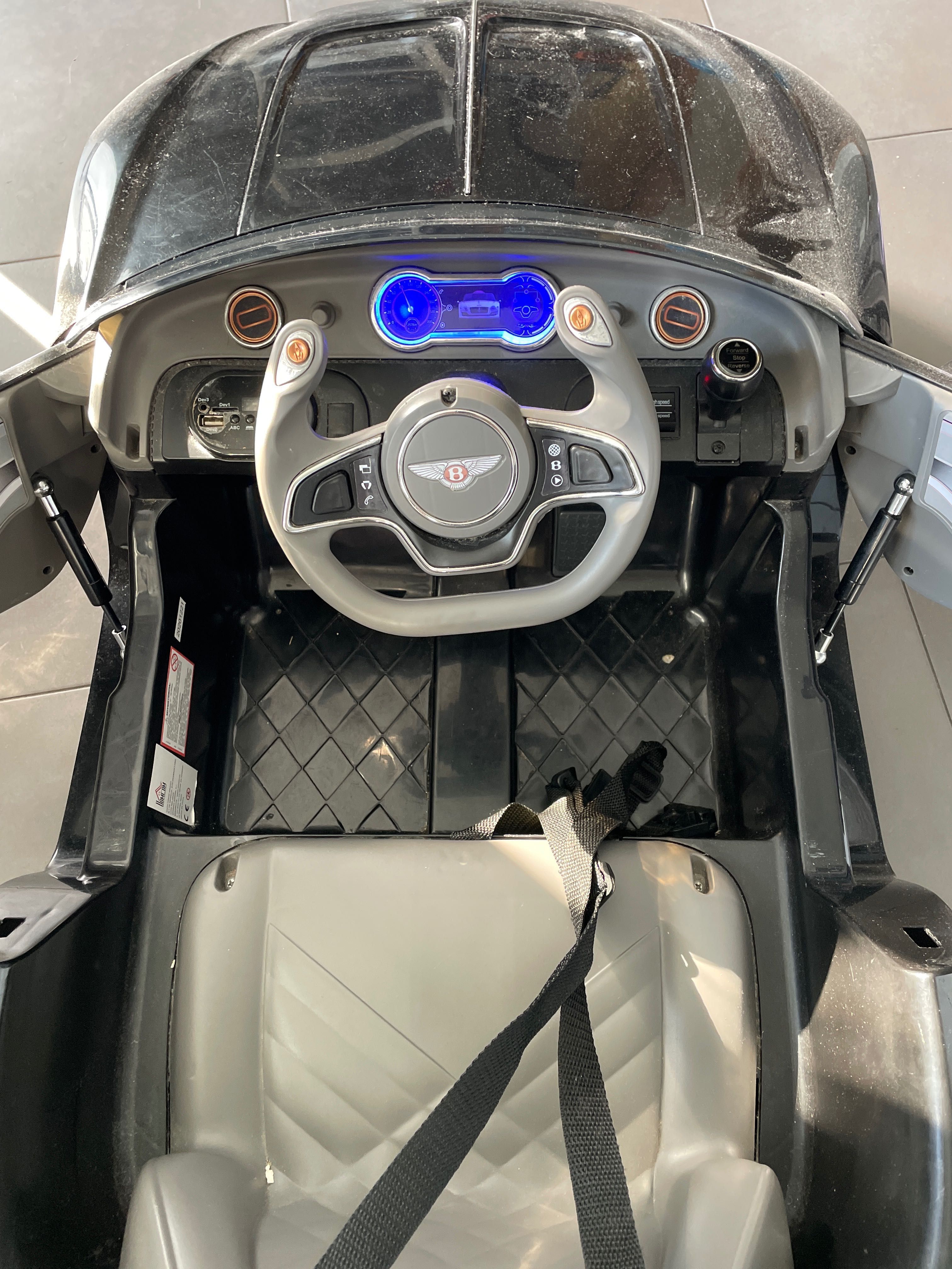 HOMCOM Bentley GT elétrico licenciado para crianças de 3-5 anos