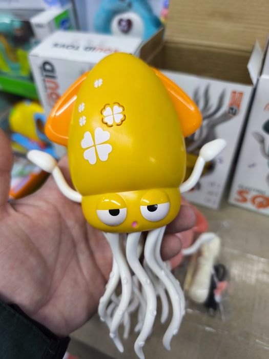 Танцюючий Кальмар Восьминіг музичний Dancing медуза