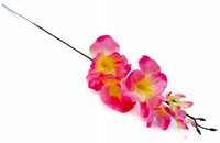 Sztuczny kwiat mieczyk różowy cieniowany